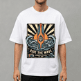 thumbnail image 4 of Men's 100% Cotton Short Sleeve Crewneck Graphic T-Shirt, Soft Breathable Moisture Wicking Casual Basic S-3XL, 4 of 7