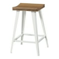thumbnail image 4 of Furniture of America Harper 3-Piece Counter Height Table Set, Oak, 4 of 6