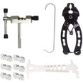 thumbnail image 1 of Bike Chain Tool Kit+Chain Breaker Splitter+Stainless Steel Hook+Chain Pliers+Chain Missing Link6+6-in-1 Chain Wear Measuring Ruler Chain Breaker Plier Chain Cutter, 1 of 7