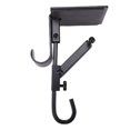 thumbnail image 1 of Rupoun Soporte Ajustable 2 en 1 de Metal para Repisas de Chimenea y Colgador de Guirnaldas Navideñas Negro (22 cm / 8.6 pulgadas), 1 of 9
