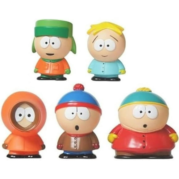 5PCS South North Park Action Figures Toys, Desktop Car Ornament Decorations Suitable for Anime Fan Collection GiftHome Car Desktop Decoration Best Gift for Adult Kids Children Figure