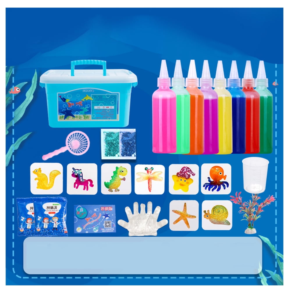 Magic Water Elf DIY Craft Painting Stickers Montessori Education