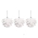 thumbnail image 1 of Bolas De Espuma De Pétalos De Brillo De Navidad Colgante Mini Decoración Colgante De Navidad Para Puertas De Árboles De Navidad Chimeneas Cortinas 3 Uds. seitruly HA044546-03, 1 of 6