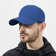 thumbnail image 2 of Hats for Men Father’s Day Embroidered Vintage Baseball Cap Distressed Dad Hat Adjustable Casual Outdoor Travel Summer, 2 of 4