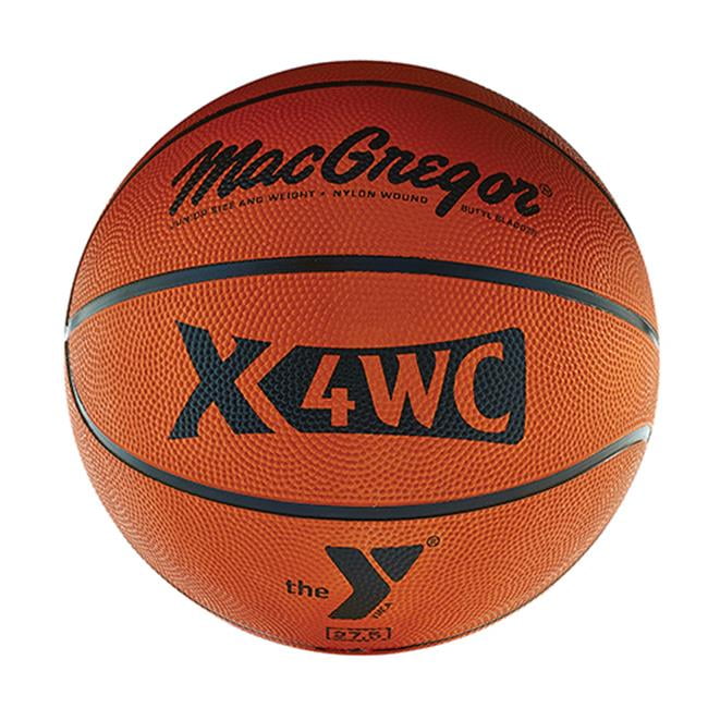 MacGregor® Intermediate Size 28.5" Rubber Basketball 