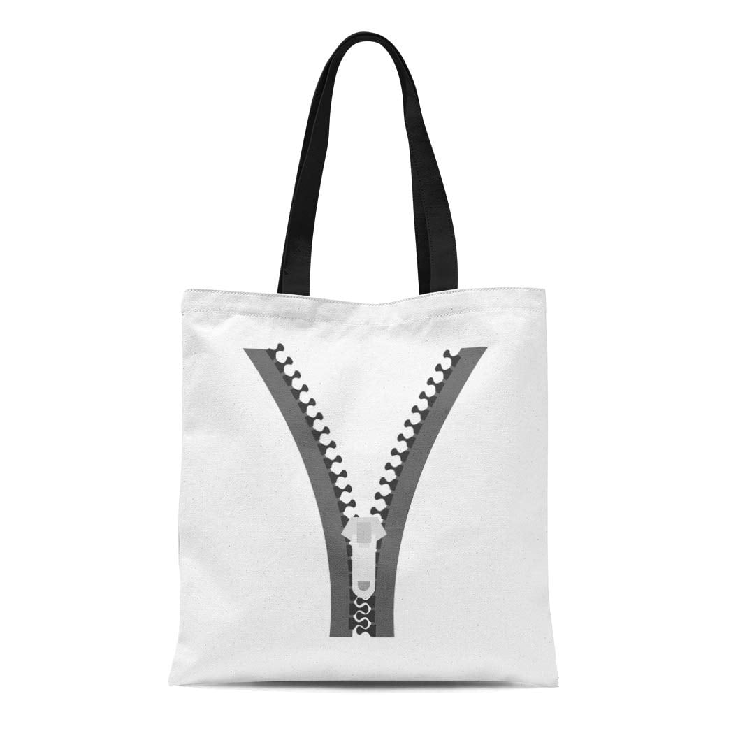 machine washable tote bag with zipper
