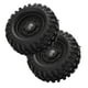 thumbnail image 3 of Juego de 2 llantas de metal de 1,9 pulgadas y neumáticos de goma de 96 mm para coche Tamiya CC01 D90 RC, color negro, 3 of 10