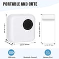 thumbnail image 4 of Mini Sticker Printer Bluetooth Thermal Printer, 4 of 5