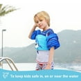 thumbnail image 3 of OldPAPA Kids Swim Vest,Toddler Flotation Life Jacket with Arm Wings Trainer Vests Swimming Aid Jacket with Straps and Buckles for Boys/Girls,22-60lbs / 2-9 Years,Shark, 3 of 7