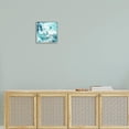 thumbnail image 2 of Stupell Industries Beach House Text Foamy Ocean Waves Aerial View Framed Wall Art, 12 x 12, Design by Daniel Sproul, 2 of 5