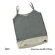 thumbnail image 4 of Qarigey 2 piezas de ropa interior Chinlon para mujer, chaleco cálido para mantener el hombro ajustable, correa de repuesto, lencería de doble capa para Camisetas sin mangas Gris Qarigey AP013337-02, 4 of 6