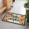 thumbnail image 5 of Zynviq 15.7" X 23.6" Area Rugs Pumpkin Thanksgiving Throw Rug Polyester Washable Beige Rectangular Small Rug for Front Door, 5 of 7