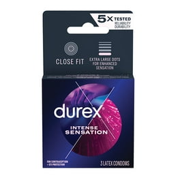 Durex Performax Intense Lubricated Ribbed Dotted Premium