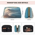 thumbnail image 5 of Xecao Cute Cloud Cat Print Fashion Makeup PVC Bag Large Capacity Travel Cosmetic Bag for Women Organizer Toiletry Clutch, 5 of 8