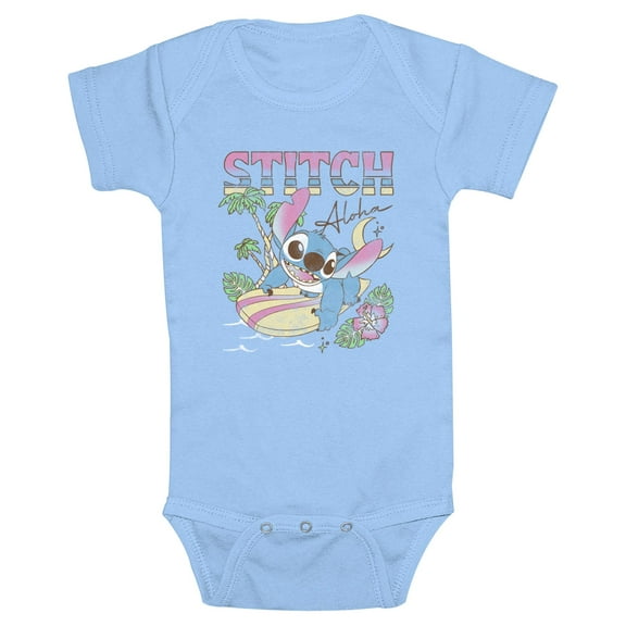 Infants' Lilo & Stitch Retro Aloha Bodysuit