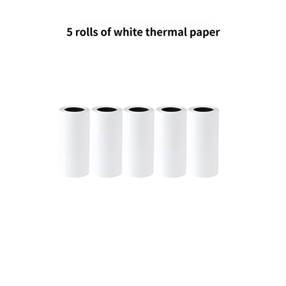 Mini Portable Thermal Printer, Cute Cat Shape Bluetooth Wireless Inkless Pocket Printer, 200dpi HD Photo & Label Maker for Travel Home School, USB Rechargeable