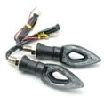 thumbnail image 4 of Señales de giro 2 uds. Indicadores de luz LED de intermitente universales para motocicleta lámpara de luz intermitente ámbar 12 cuentas LED, 4 of 5