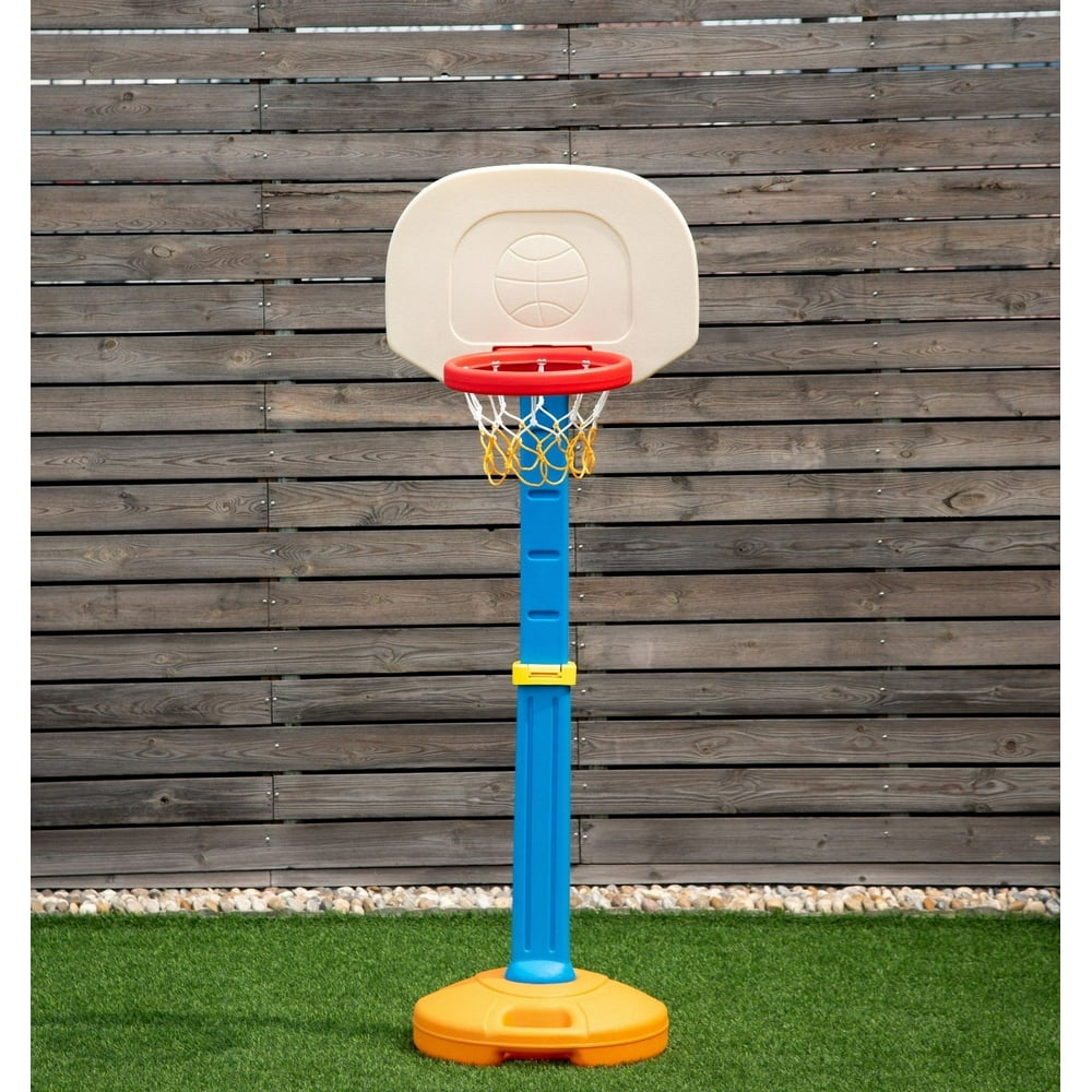 Costway Kids Children Basketball Hoop Stand Adjustable Height Indoor