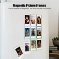 thumbnail image 3 of Bolsillo de manga Fotográfica magnética, 5 piezas reutilizables transparentes y transparentes Marcos de imagen magnética de 3 pulgadas para refrigerador, 3 of 7