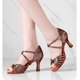thumbnail image 2 of Nuevos zapatos de baile latino para mujer, zapatos de baile de salón de tacón alto, suela suave, zapatos de fiesta de Tango y Salsa para mujer, sandalias para niña, 2 of 5