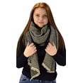 thumbnail image 1 of Peach Couture Foulard Châle Couverture Tissée Chaude Surdimensionnée, 1 of 1