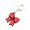 Red, variant on Practical Bottle Caps Opener Keychain for Travel and Parties Convenient Bowknot Shaped Keyring Accessory