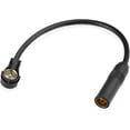 thumbnail image 1 of Cable de extensión del adaptador de antena del vehículo, cable de radio aérea del coche DIN hembra a ISO macho, para radio FM, radio de coche, sintonizador de TV CD/DVD, universal, 1 of 4