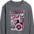 thumbnail image 3 of Marvel - Ghost Spider Punk Band - Men's Long Sleeve Graphic T-Shirt, 3 of 5