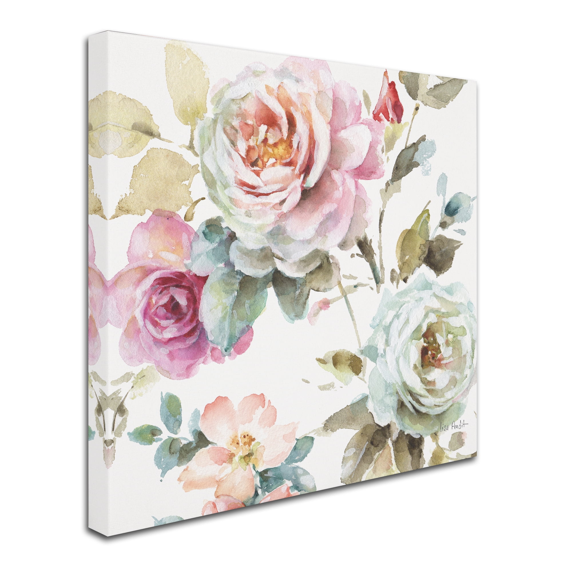 Trademark Fine Art 'Beautiful Romance V' Canvas Art by Lisa Audit