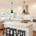 thumbnail image 3 of Harvey 1-Light Matte Black Pendant Lighting, 3 of 5