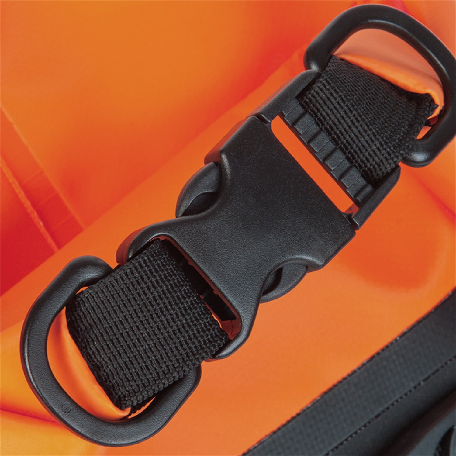 3D ROLL-TOP DRY BAG BACKPACK ORANGE