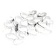 thumbnail image 3 of Colgante Pizca de Fianzas Conector Cierre Pinch Bail 9 mm Color Plata Accesorios para DIY Joyería - 500 Piezas Soledad Resultados de Pinch Bails, 3 of 8