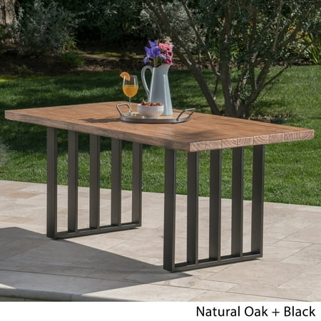 Christopher Knight Home Kantor Outdoor Rectangle Light Weight Christopher Knight Home Kantor Outdoor Rectangle Light Weight Concrete Dining Table By Com