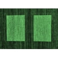thumbnail image 1 of Ahgly Company Indoor Rectangle Abstract Emerald Green Modern Area Rugs, 2' x 3', 1 of 4