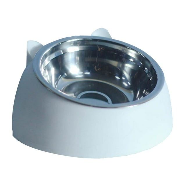 Cuenco para perros y , alimentador de alimentos antideslizante degree, cuello de protección, de alimentación inclinado, ,