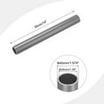thumbnail image 2 of Uxcell Rigid Round Pipe Light Grey 1.34 x 1.57"(ID*OD) High Impact for Water Pipe Crafts Cable Sleeve, 2 of 6