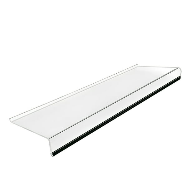 Soporte de teclado de computadora inclinado de acrílico para soporte de bandeja de teclado de escritura ergonómica Sweethay EL011142-00