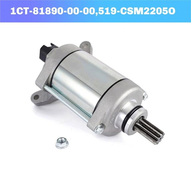 Conjunto de Motor de Arranque para Grizzly 450 YFM450 1CT-81890-00-00,519-CSM2205O