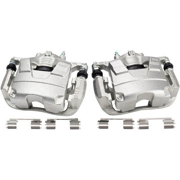 Front Brake Caliper Set 2 Piece - Compatible with 2015 - 2017 Chevy Trax 2016