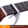 thumbnail image 3 of Durable Alloy Metal Capo for Classical & Folk Guitars - M-5-6 Model MC-5 Compact Transposition Clamp with Easy Tuning Adjustment, Portable Music Accessory for Enhanced Performance by Little Angel, 3 of 5