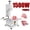 1500W, variant on Commercial Electric Bone Saw Machine 1500W Heavy Duty Frozen Meat Cutter with Stainless Steel Tabletop for Restaurant Butcher Shop Silver