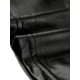 thumbnail image 4 of Top corto metalizado de manga corta con cuello alto para mujer Negro L, 4 of 5