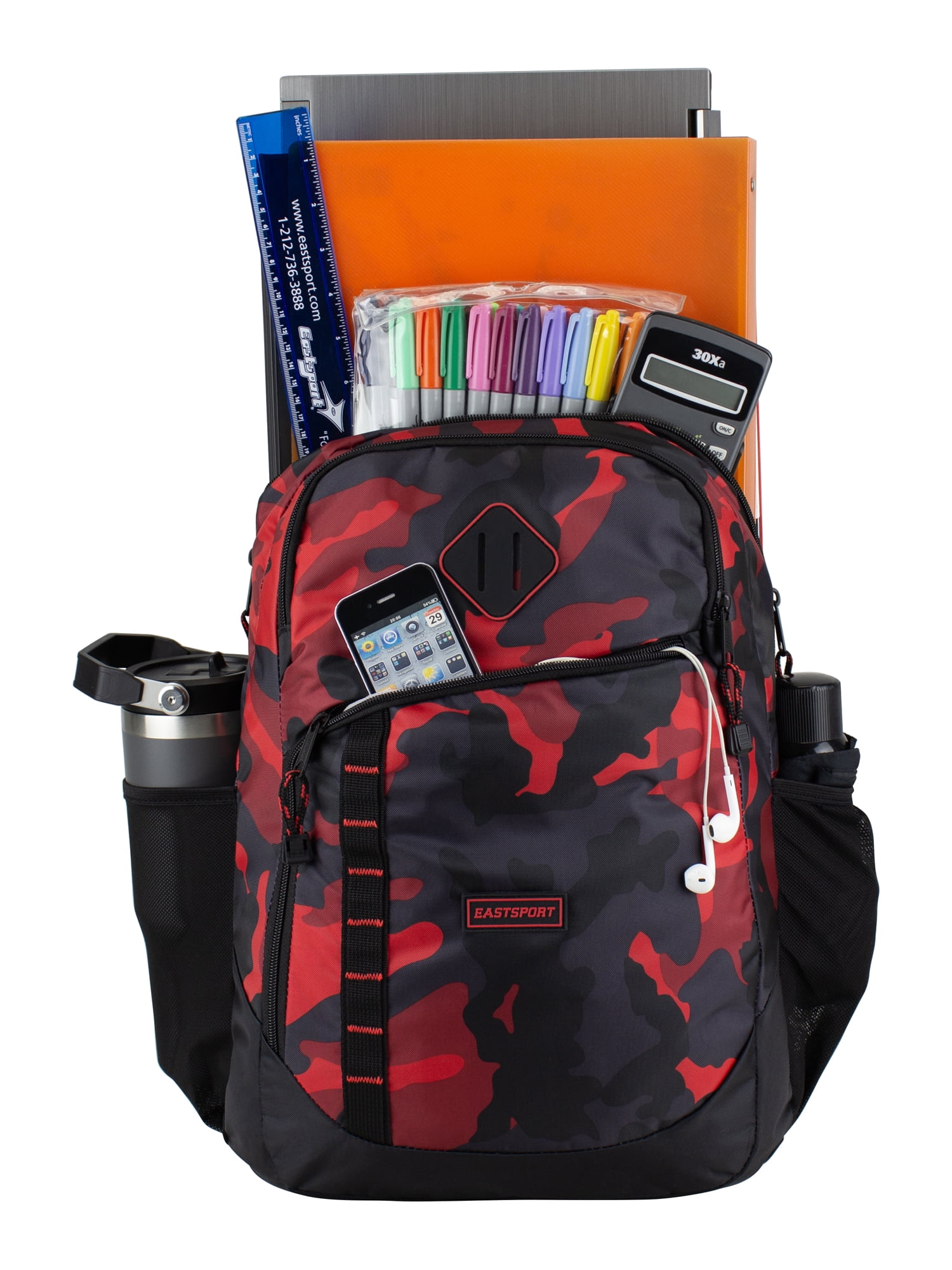 Unisex Olympus Sport 18" Backpack, Fiery Camo