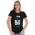 thumbnail image 4 of The Next Big Thing Inspirational Womens Fitted Plus Size Graphic Tee Brisco Brands 2X, 4 of 5