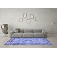 thumbnail image 3 of Ahgly Company Indoor Rectangle Persian Blue Traditional Area Rugs, 8' x 10', 3 of 4