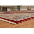 thumbnail image 3 of United Weavers Ashford Monegasque Distressed Garnet Polyester Area Rug or Runner, 3 of 4