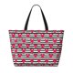 thumbnail image 2 of Fotbe Hearts And Lines Bolsa de Viaje para Playa - Resistente al Agua, Bolsa Tote de Gran Capacidad y Ligera con 7 Bolsillos para Mujeres y Hombres, 2 of 7