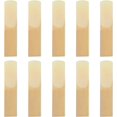 thumbnail image 1 of SURJDE 10 Pieces Alto Saxophone Reeds Size 2.5 with Individual Plastic Case, Traditional Reeds Strength 2 1/2 for Clarinet Soprano or Alto Sax, 1 of 7