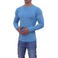 thumbnail image 3 of Playera John Leopard Manga Larga Ajuste Perfecto Stretch, 3 of 3