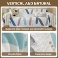 thumbnail image 5 of Croniis Graffiti Sofa Cover with Velcro, Pet Friendly Couch Protector, Non Slip, 180*380cm, Three Seat, 5 of 8
